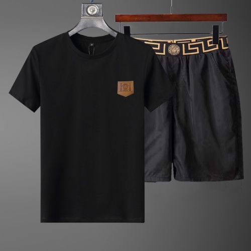 Versace Tracksuits Short Sleeved For Men #1101839 $52.00 USD, Wholesale Replica Versace Tracksuits