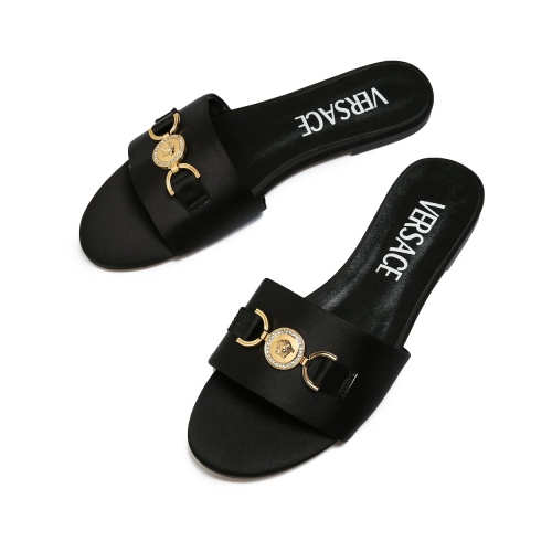 Replica Versace Slippers For Women #1101860 $82.00 USD for Wholesale