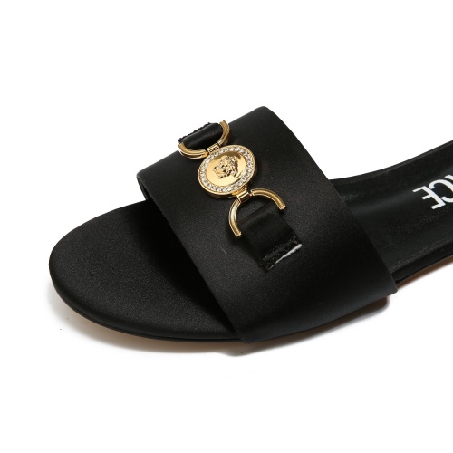 Replica Versace Slippers For Women #1101860 $82.00 USD for Wholesale