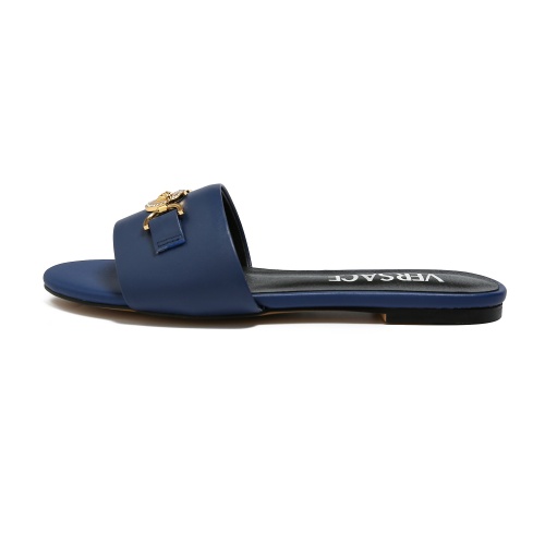 Replica Versace Slippers For Women #1101863 $82.00 USD for Wholesale