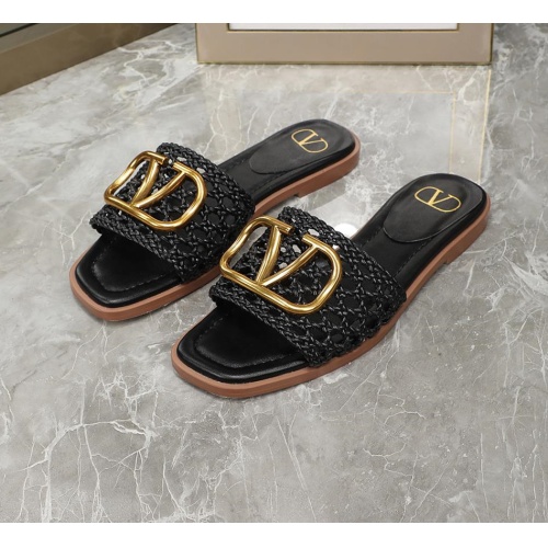 Valentino Slippers For Women #1101906 $64.00 USD, Wholesale Replica Valentino Slippers