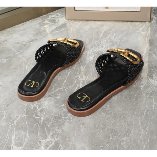 Replica Valentino Slippers For Women #1101906 $64.00 USD for Wholesale