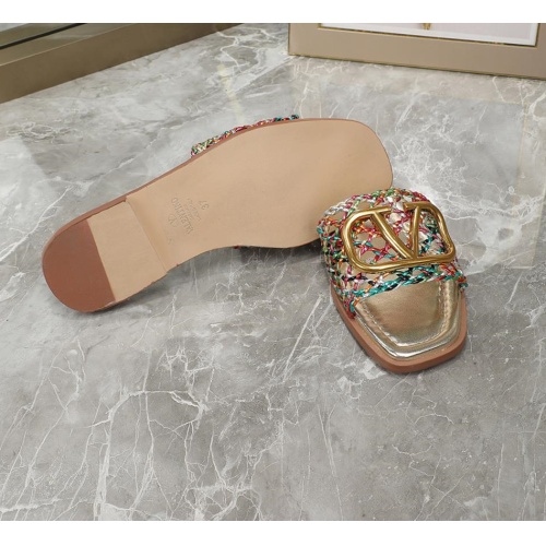 Replica Valentino Slippers For Women #1101908 $64.00 USD for Wholesale