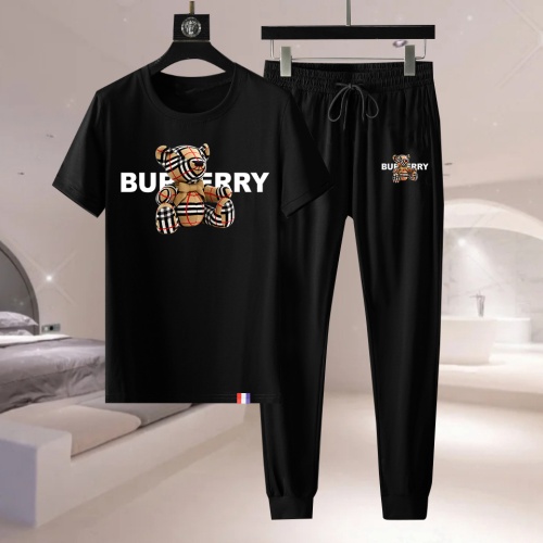 Burberry Tracksuits Short Sleeved For Men #1101919 $76.00 USD, Wholesale Replica Burberry Tracksuits