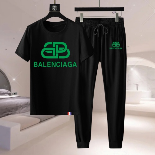 Balenciaga Fashion Tracksuits Short Sleeved For Men #1101921