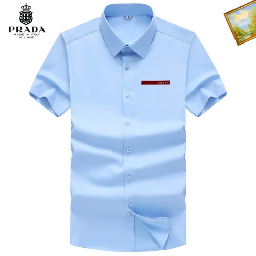 Prada Shirts Short Sleeved For Men #1101942