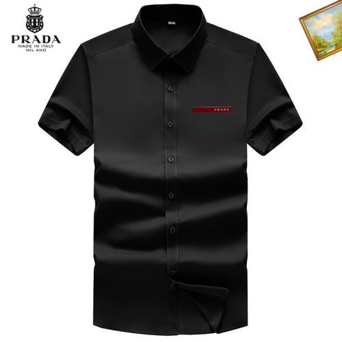 Prada Shirts Short Sleeved For Men #1101947