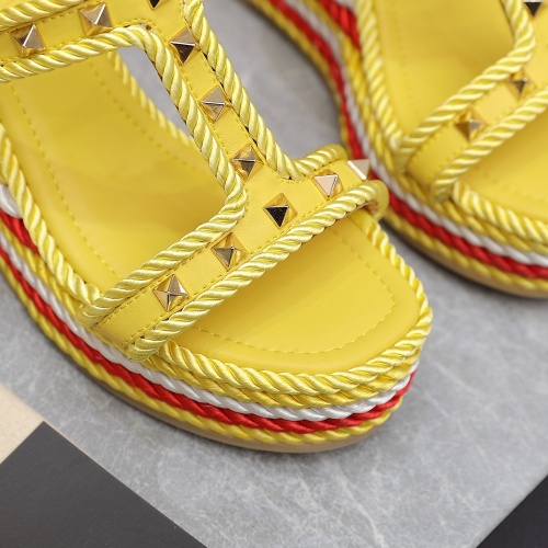 Replica Valentino Slippers For Women #1101976 $108.00 USD for Wholesale