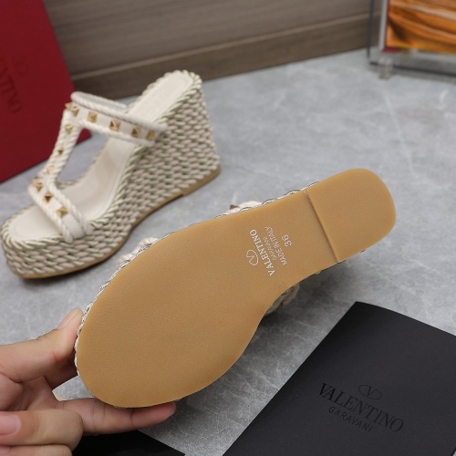 Replica Valentino Slippers For Women #1101980 $105.00 USD for Wholesale