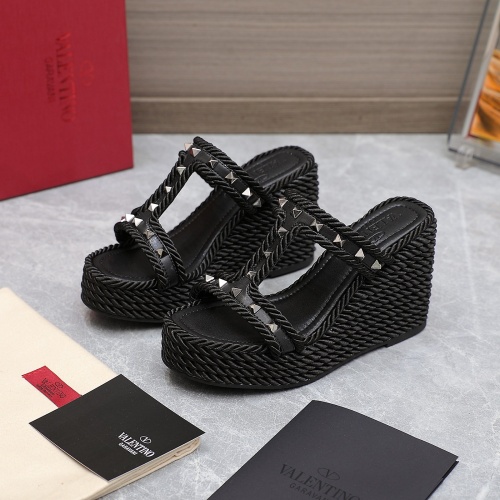 Valentino Slippers For Women #1101982 $105.00 USD, Wholesale Replica Valentino Slippers