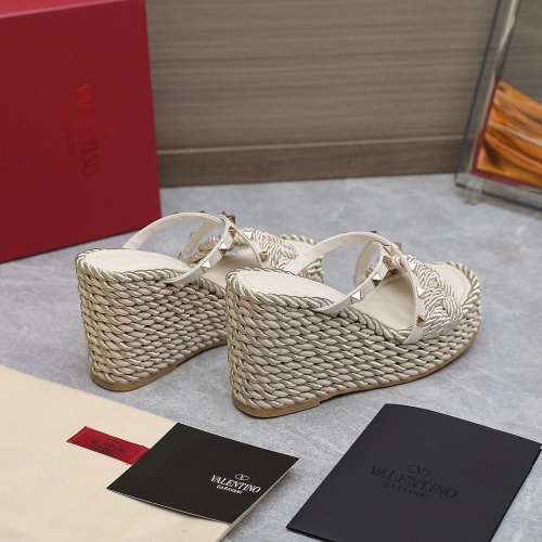 Replica Valentino Slippers For Women #1101983 $105.00 USD for Wholesale