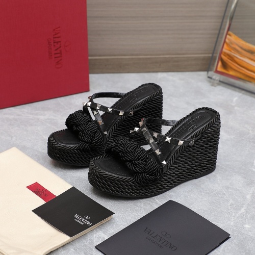 Valentino Slippers For Women #1101985 $105.00 USD, Wholesale Replica Valentino Slippers