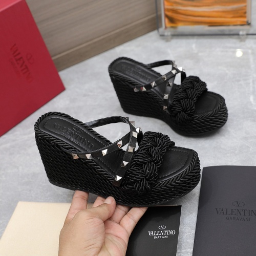 Replica Valentino Slippers For Women #1101985 $105.00 USD for Wholesale