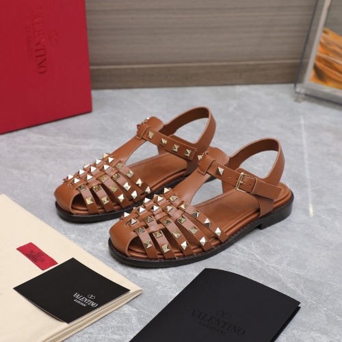 Valentino Sandal For Women #1101987 $130.00 USD, Wholesale Replica Valentino Sandal