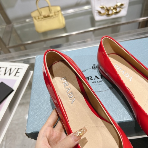 Replica Prada Flat Shoes For Women #1101994 $96.00 USD for Wholesale