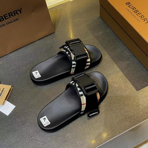 Replica Burberry Slippers For Women #1102023 $72.00 USD for Wholesale