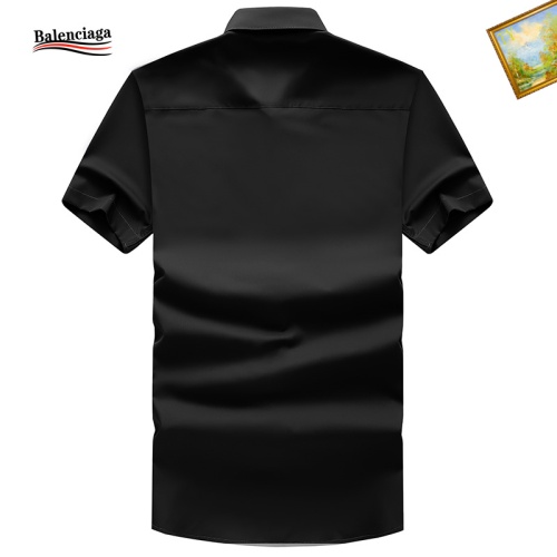 Replica Balenciaga Shirts Short Sleeved For Men #1102158 $38.00 USD for Wholesale
