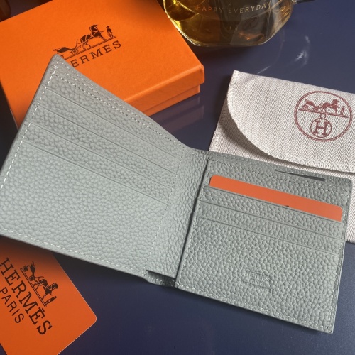Replica Hermes Wallet For Unisex #1102187 $40.00 USD for Wholesale