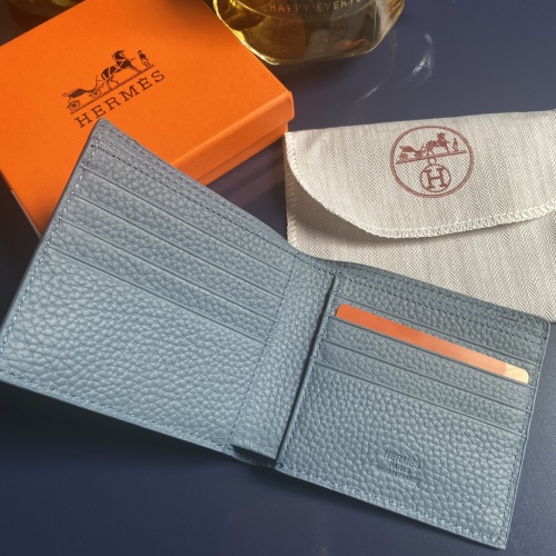 Replica Hermes Wallet For Unisex #1102188 $40.00 USD for Wholesale