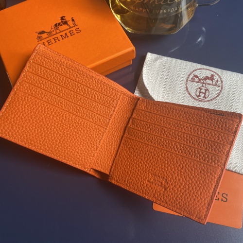 Replica Hermes Wallet For Unisex #1102190 $40.00 USD for Wholesale