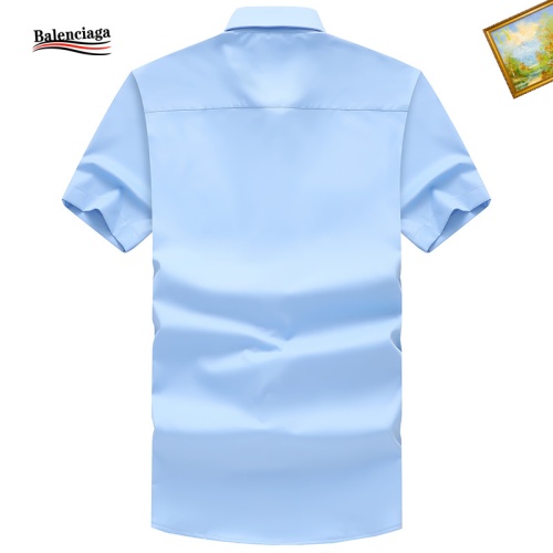 Replica Balenciaga Shirts Short Sleeved For Men #1102261 $38.00 USD for Wholesale