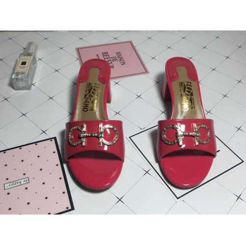 Replica Salvatore Ferragamo Slippers For Women #1102275 $82.00 USD for Wholesale