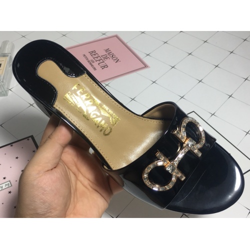 Replica Salvatore Ferragamo Slippers For Women #1102278 $82.00 USD for Wholesale