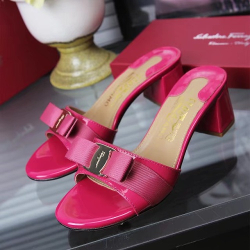 Salvatore Ferragamo Slippers For Women #1102293 $82.00 USD, Wholesale Replica Salvatore Ferragamo Slippers