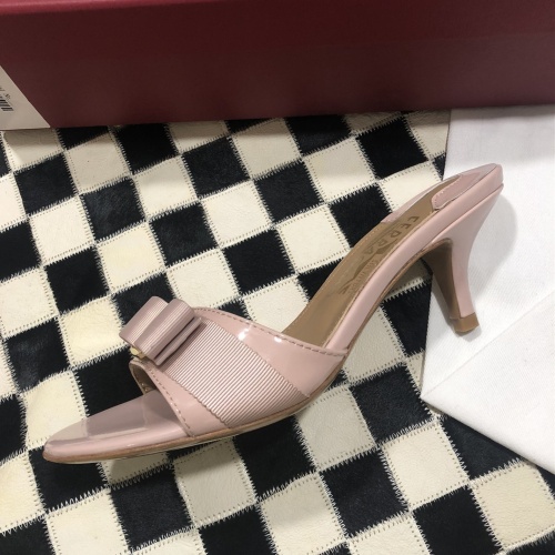 Replica Salvatore Ferragamo Slippers For Women #1102345 $96.00 USD for Wholesale
