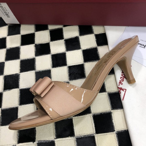 Replica Salvatore Ferragamo Slippers For Women #1102346 $96.00 USD for Wholesale
