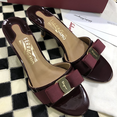 Replica Salvatore Ferragamo Slippers For Women #1102348 $96.00 USD for Wholesale