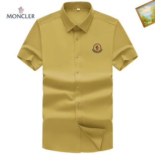 Moncler Shirts Short Sleeved For Men #1102405