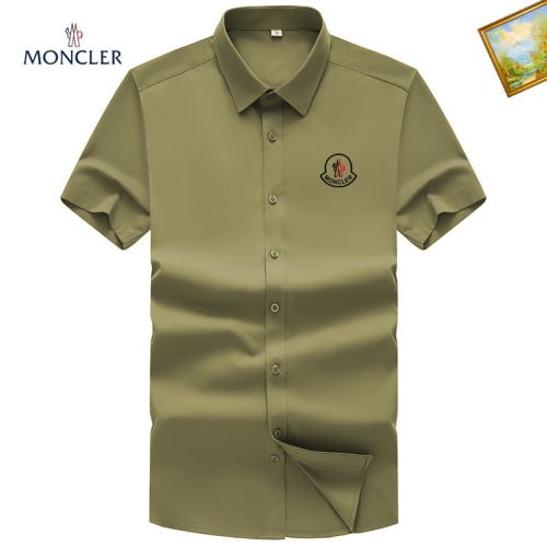 Moncler Shirts Short Sleeved For Men #1102406