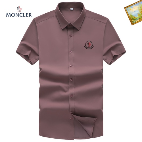 Moncler Shirts Short Sleeved For Men #1102407