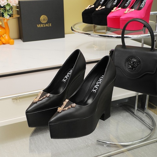 Versace High-Heeled Shoes For Women #1102415