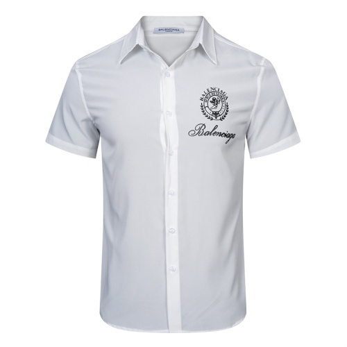 Balenciaga Shirts Short Sleeved For Men #1102694 $27.00 USD, Wholesale Replica Balenciaga Shirts