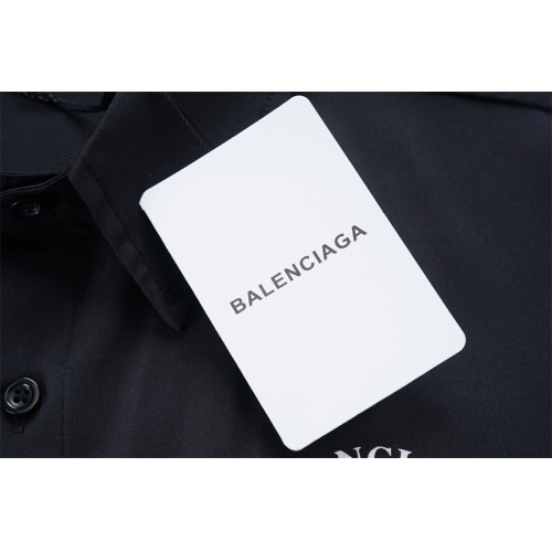 Replica Balenciaga Shirts Short Sleeved For Men #1102695 $27.00 USD for Wholesale