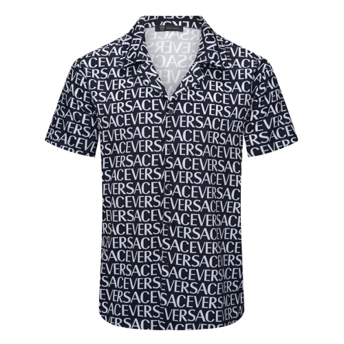 Versace Shirts Short Sleeved For Men #1102700 $27.00 USD, Wholesale Replica Versace Shirts