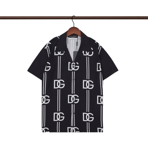 Dolce &amp; Gabbana D&amp;G Shirts Short Sleeved For Men #1102716 $27.00 USD, Wholesale Replica Dolce &amp; Gabbana D&amp;G Shirts