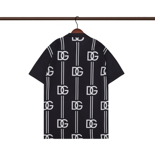 Replica Dolce & Gabbana D&G Shirts Short Sleeved For Men #1102716 $27.00 USD for Wholesale