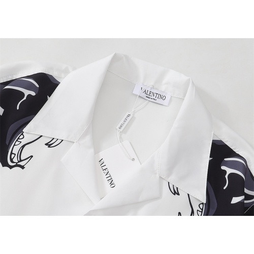 Replica Valentino Shirts Short Sleeved For Men #1102719 $27.00 USD for Wholesale