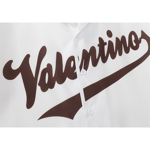 Replica Valentino Shirts Short Sleeved For Men #1102720 $27.00 USD for Wholesale