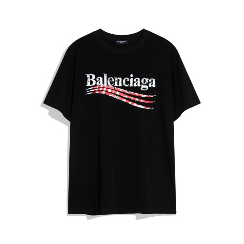 Balenciaga T-Shirts Short Sleeved For Unisex #1103112 $29.00 USD, Wholesale Replica Balenciaga T-Shirts