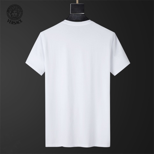 Replica Versace T-Shirts Short Sleeved For Men #1103227 $25.00 USD for Wholesale
