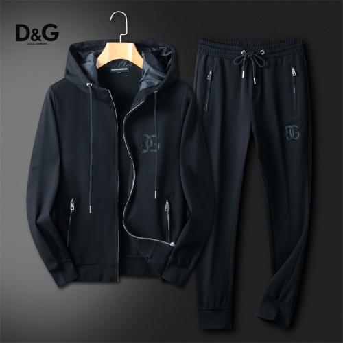 Dolce &amp; Gabbana D&amp;G Tracksuits Long Sleeved For Men #1103253 $85.00 USD, Wholesale Replica Dolce &amp; Gabbana D&amp;G Tracksuits