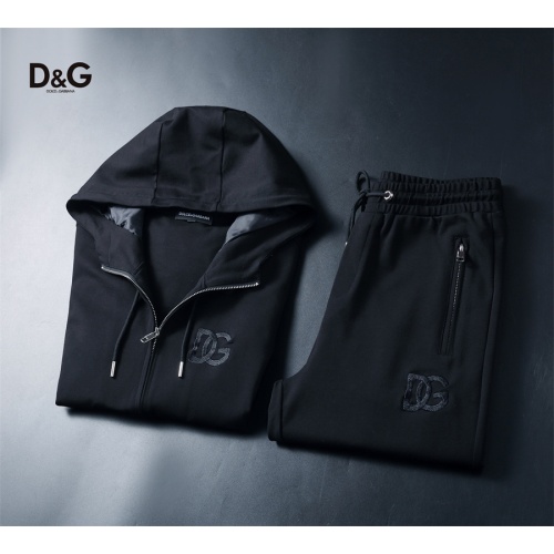 Replica Dolce & Gabbana D&G Tracksuits Long Sleeved For Men #1103253 $85.00 USD for Wholesale
