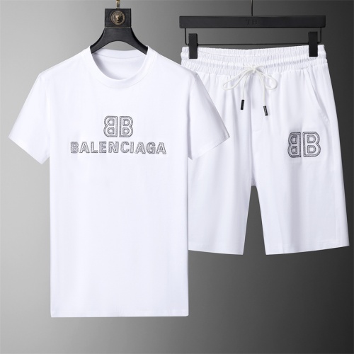 Balenciaga Fashion Tracksuits Short Sleeved For Men #1103256 $45.00 USD, Wholesale Replica Balenciaga Fashion Tracksuits