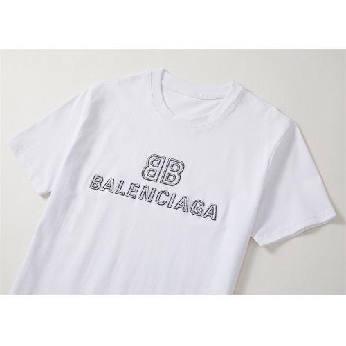 Replica Balenciaga Fashion Tracksuits Short Sleeved For Men #1103256 $45.00 USD for Wholesale