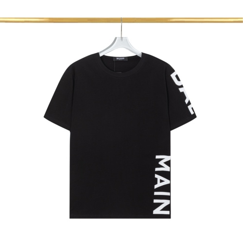 Balmain T-Shirts Short Sleeved For Men #1103274 $29.00 USD, Wholesale Replica Balmain T-Shirts