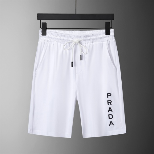 Replica Prada Tracksuits Short Sleeved For Men #1103343 $45.00 USD for Wholesale